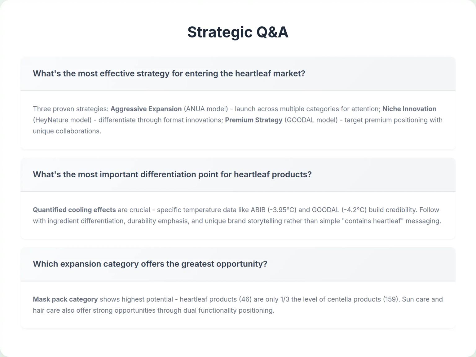 FAQ Section