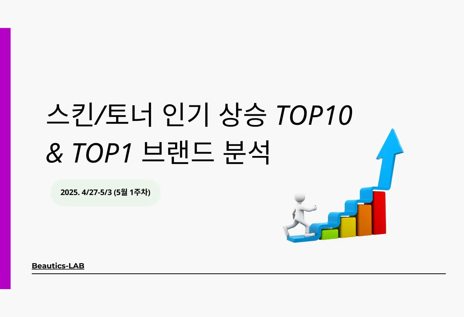 스킨/토너 인기 상승 TOP10과 TOP1 브랜드 분석