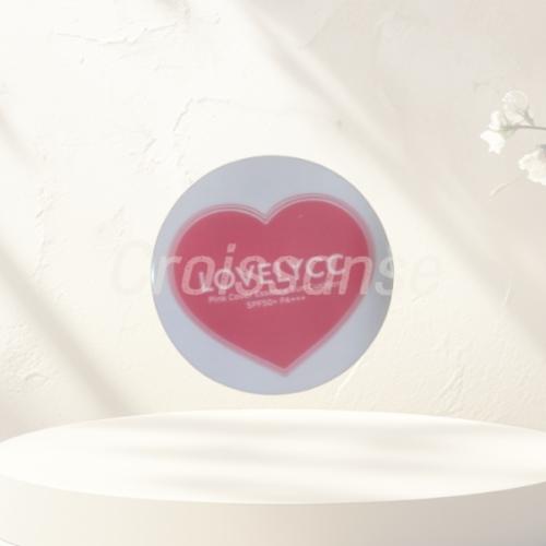 러블리씨씨 핑크 톤업 커버 에센스 선쿠션 21호 15g