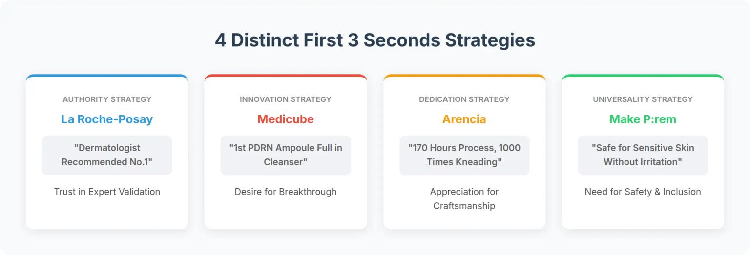 Korean Cleansing Marketing: How 4 Brands Master the First 3 Seconds of Persuasion