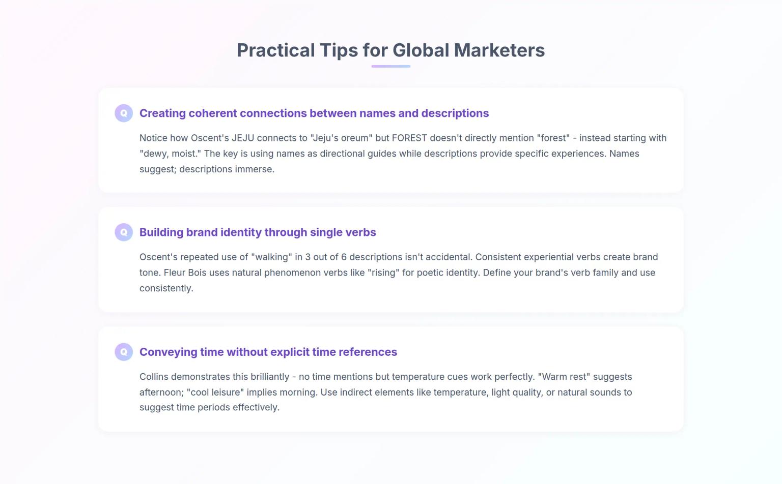 Practical Tips for Global Marketers