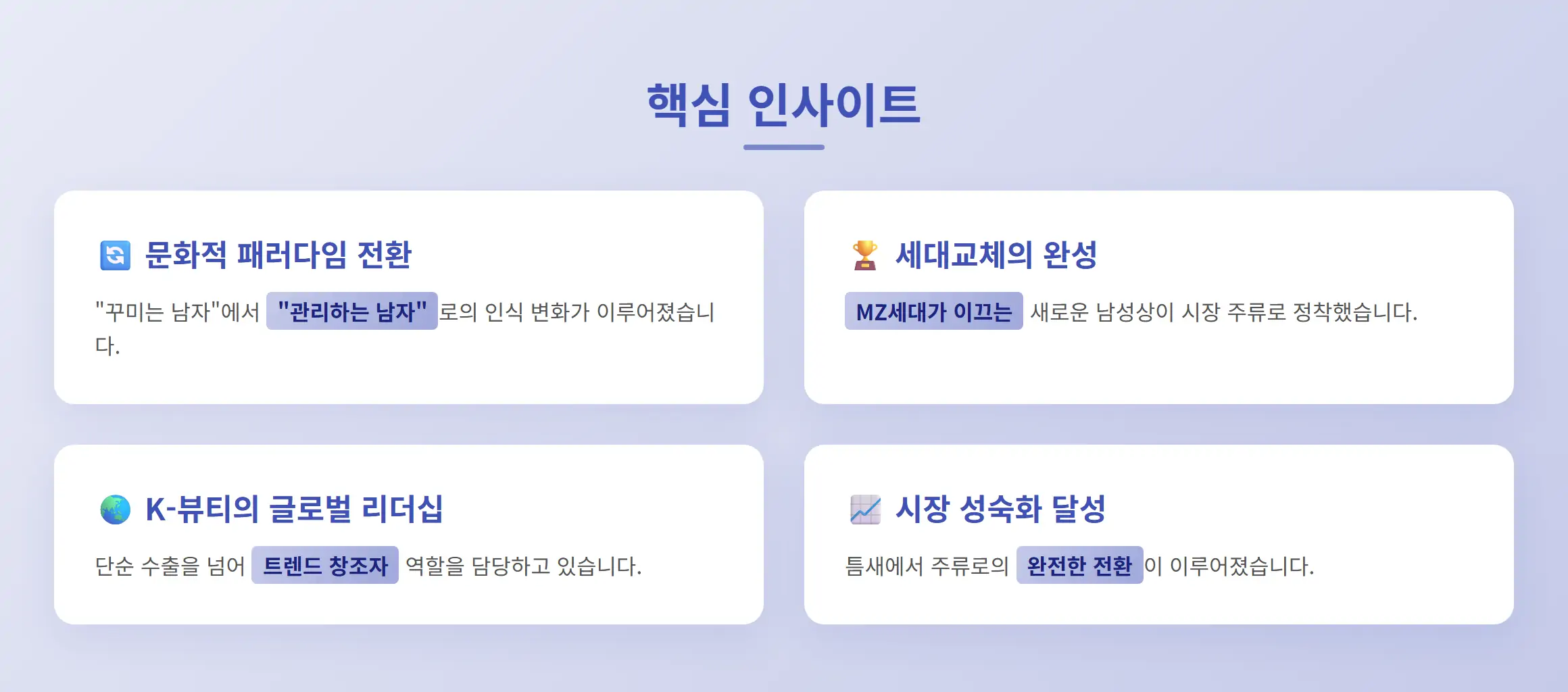 핵심 인사이트